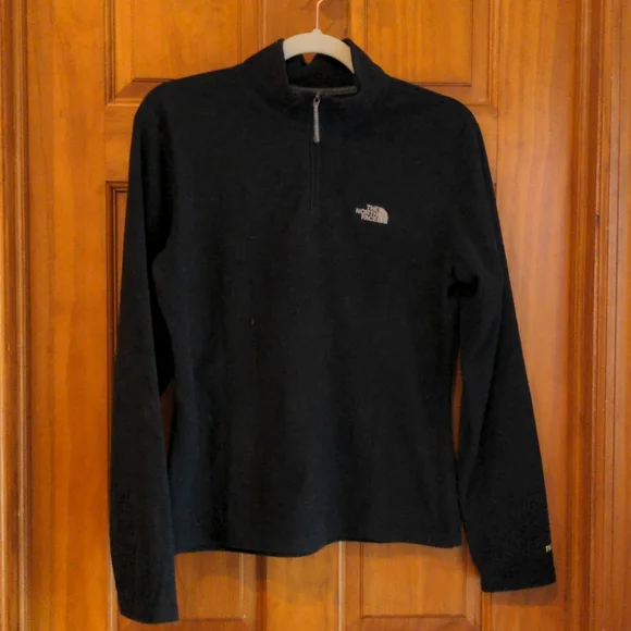 Vintage black TNF 1/4zip TKA100 fleece - Picture 1 of 7